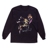 The Idle Man Black "Horses" Long Sleeve T-Shirt