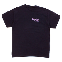 The Idle Man Black "Sunday Scene" T-Shirt