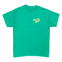 The Idle Man Kelly Green "Notes" T-Shirt