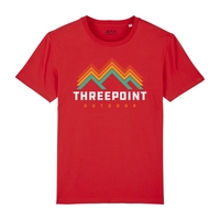 Threepoint Outdoors Red Retro Logo T-Shirt