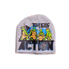TMNT Grey Action KIDS Beanie Hat