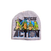 TMNT Grey Action KIDS Beanie Hat