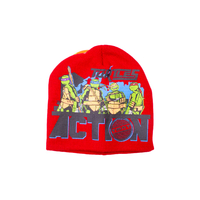 TMNT Red Action KIDS Beanie Hat