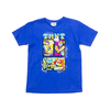 TMNT Royal Blue Comic Strip BOYS T-Shirt