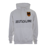 Toffs White Retro Germany Hoodie