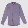 Tokyo Laundry Navy Grandad Collar Shirt