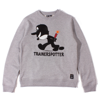 Trainer Spotter Grey Marl Felix Dynamite Sweatshirt