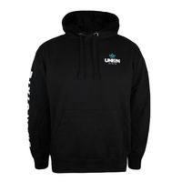 Union State Black "Logo" Mens Pullover Hood