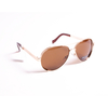 UO Airman Gold Sunglasses