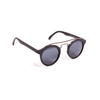 UO Round Black Matte Heather Sunglasses