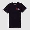 Vans Black Off The Wall print Logo T-Shirt