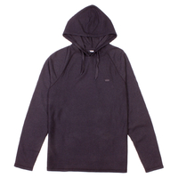 Vans Black Waffle Cotton Hoodie