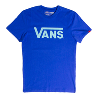 Vans Blue Classic Mint Logo T-Shirt