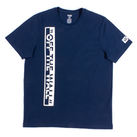 Vans Navy Off The Wall Side Logo T-Shirt