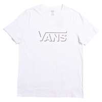 Vans White Outline Logo T-Shirt