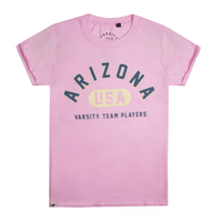 Varsity Arizona Light Pink Girls T-shirt