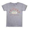 Varsity Arizona Light Sports Grey Girls T-shirt