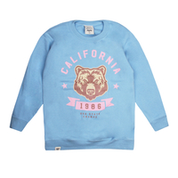 Varsity California Bear Girls Sky Blue T-shirt