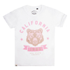 Varsity California Bear Girls White T-shirt
