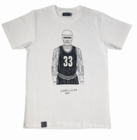 Wemoto Cool White Printed T-Shirt