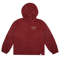 Wittering Surf Maroon Lightweight Windcheater Jacket