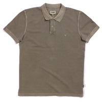 Wrangler Dusty Olive Over Dye Polo