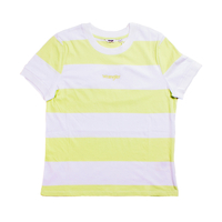 Wrangler Lime Sherbet Striped High Rib T-Shirt