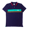 Wrangler Navy Colourblock Polo