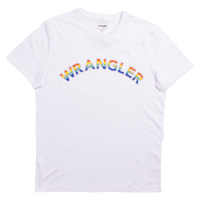 Wrangler White Rainbow T-Shirt