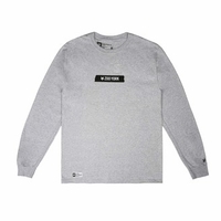 Zoo York Grey Tape Logo Print T-Shirt