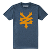 Zoo York Heather Navy "Corning" Mens T-shirt