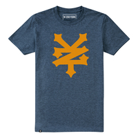 Zoo York Heather Navy "Corning" Mens T-shirt