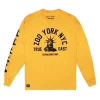 Zoo York Yellow Warped Statue Print T-Shirt