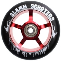 110mm Essential Spoke Metal Core Scooter Wheel and Bearings - Red