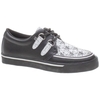 2 Ring Scratch Skulls Shoes