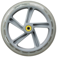 200mm Scooter Wheel and Bearings - Clear