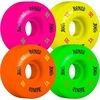 4 Party Pack V1 Standard 100A 53mm Coloured Skateboard Wheels