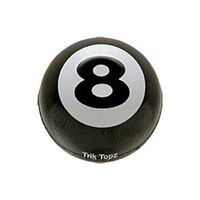8 Ball Black Valve Caps