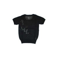 Anchored s/s Girls Knit Top