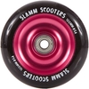 Anodised Metal Core Scooter Wheel and Bearings - Black/Pink