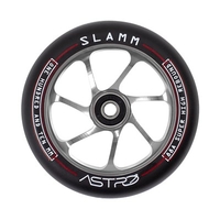 Astro 110mm Alloy Core Scooter Wheel and Bearings - Titanium