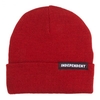 Bar Beanie - Cardinal Red