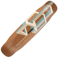 Basalt Tesseract Longboard Deck - Nude