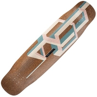 Basalt Tesseract Longboard Deck - Pink