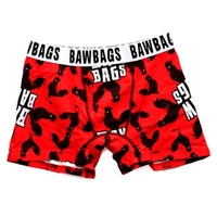 Bawbags Cock Black/Red Boxer Shorts