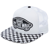 Beach Girl Trucker Cap - Black/White Checkerboard V00H5L56M