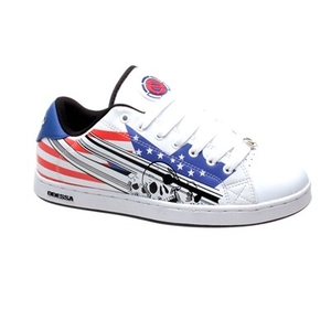 Billy Joe White/Red/Blue Shoe