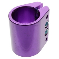 Black Max Quad Collar Clamp - Anodised Purple
