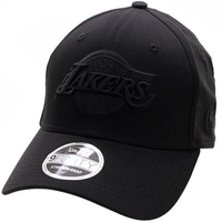 Black on Black Stretch Snap 940 Cap - LA Lakers