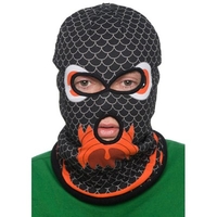 Black Serpant Reversible Face Mask
